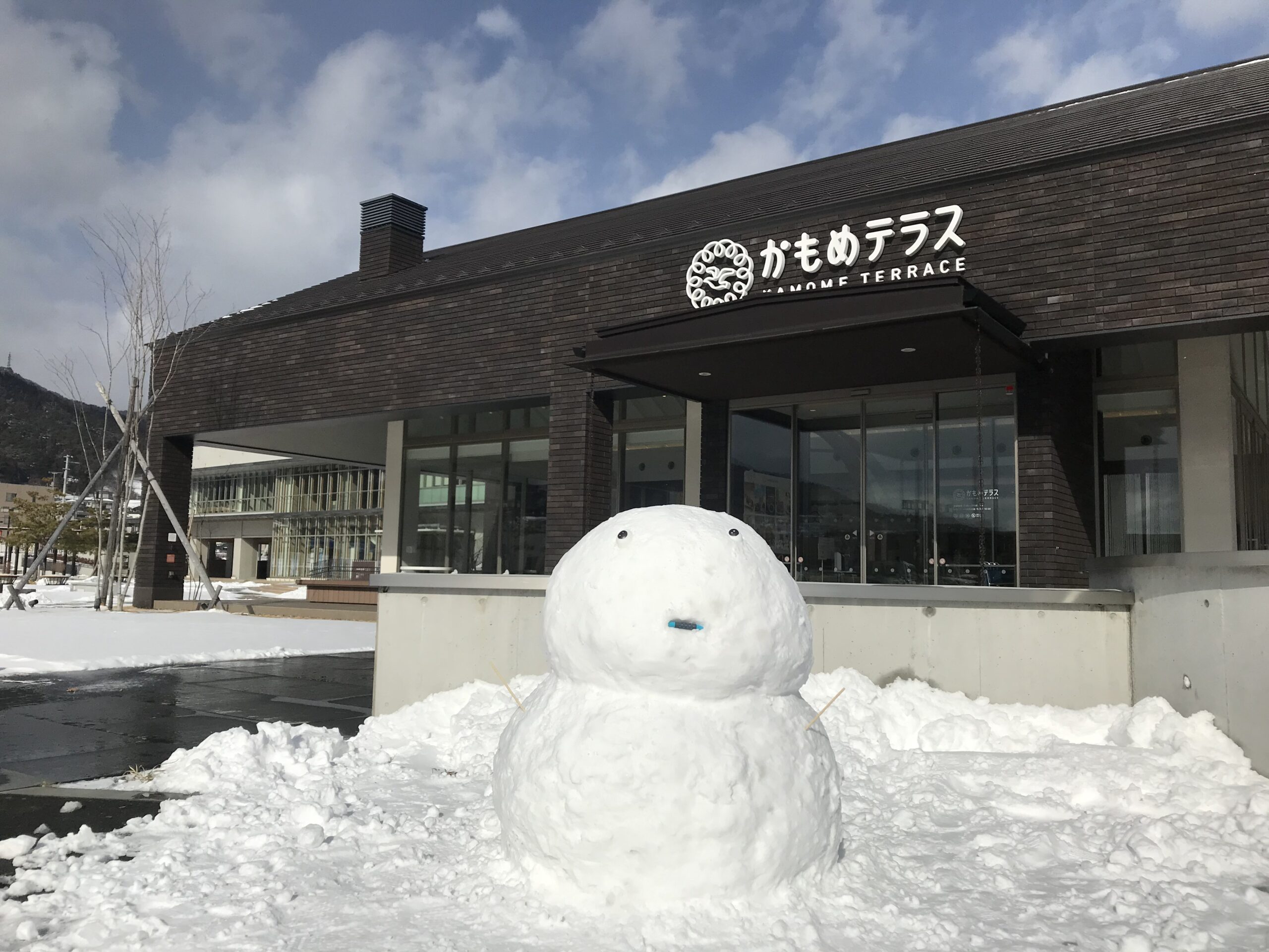 雪だるま⛄またまた作っちゃいました(^^♪ | Blog | 三陸菓匠さいとう